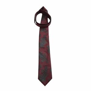 Vintage 1980s Jsaco Men's Silk Tie Paisley Made in Italy